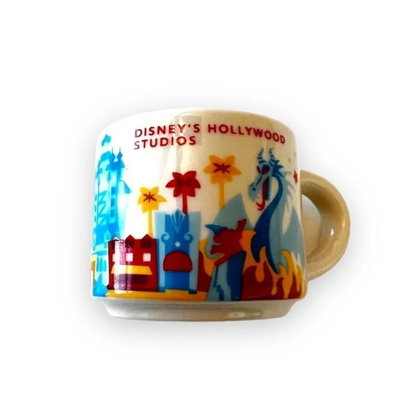 Starbucks Disney Hollywood Studios Mini Mug Ornament Walt‎ Disney You Are Here - Picture 2 of 9
